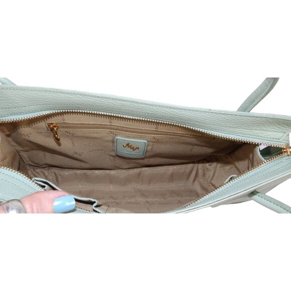 Monsac Light Green Satchel - Picture 2 of 8